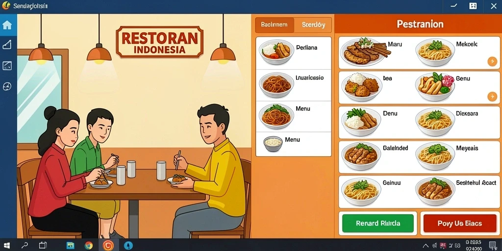 Tampilan antarmuka yang intuitif dan mudah digunakan.