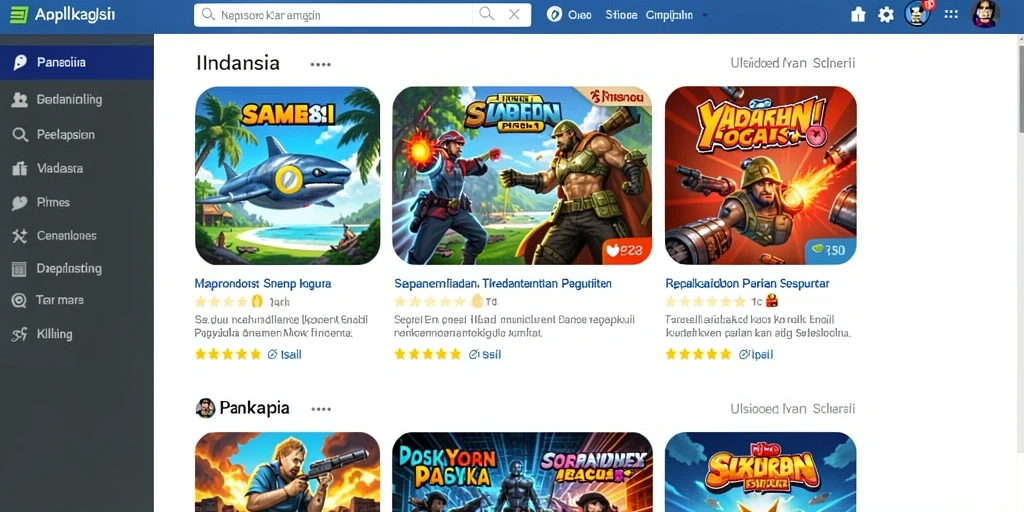 Screenshot menunjukkan tampilan utama aplikasi HOKIHEBAT.