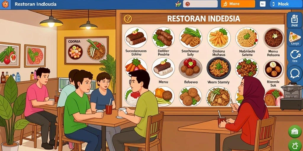 Tampilan antarmuka yang ramah pengguna.