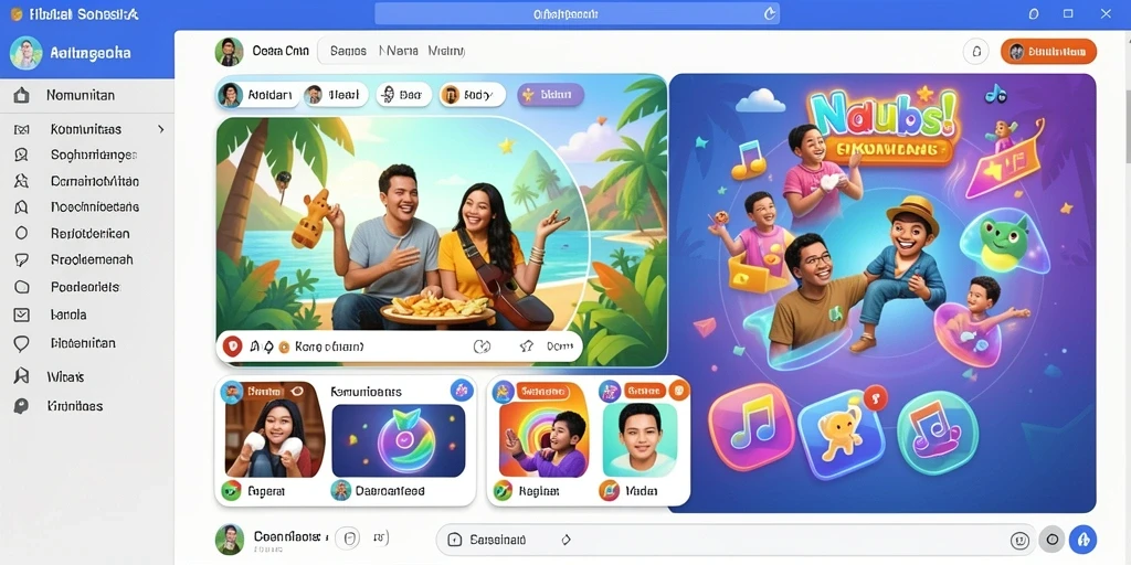 Tampilan antarmuka yang menarik dan mudah digunakan.