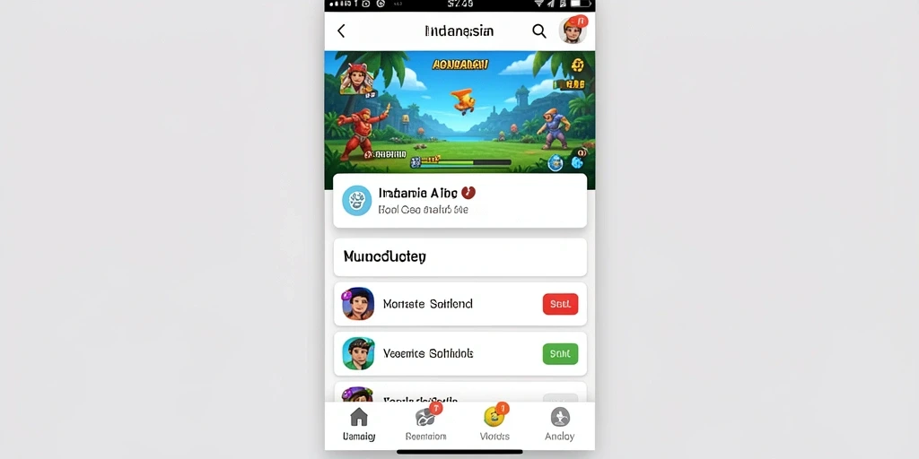 Tampilan awal yang menarik dengan menu yang mudah dinavigasi.