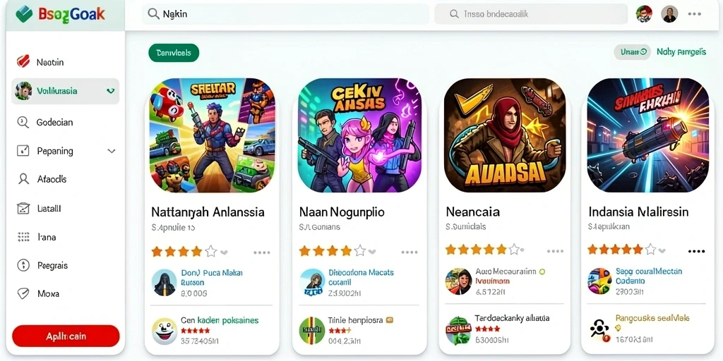 Tangkapan layar yang menunjukkan karakter utama dalam aksi.