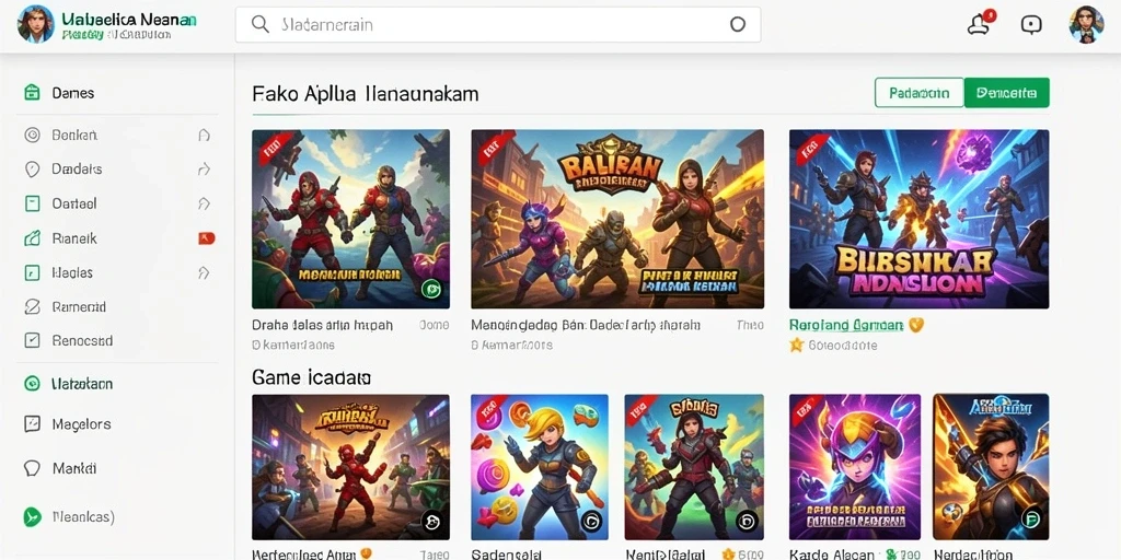 Tampilan antarmuka yang menarik dan user-friendly.