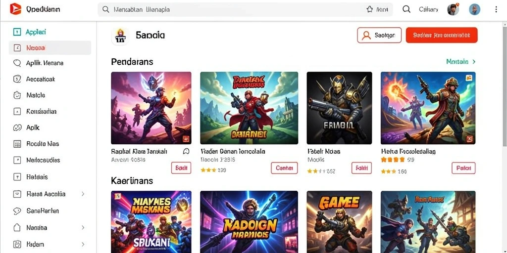 Tampilan antarmuka yang user-friendly dan menarik.