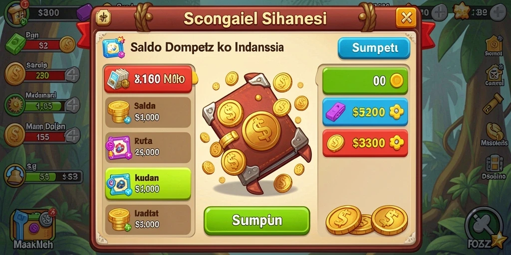 Tampilan grafis yang menawan dan menarik.