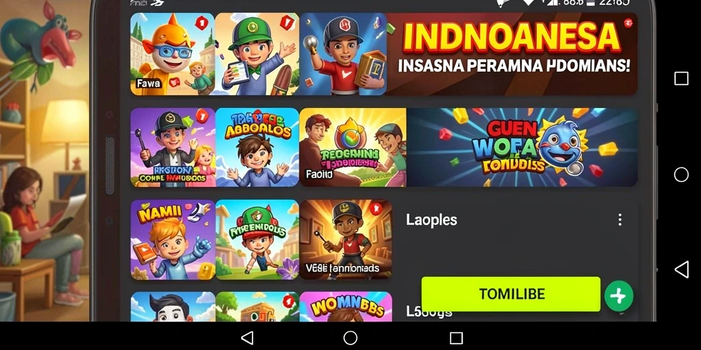 Tampilan antarmuka yang menarik dan user-friendly.